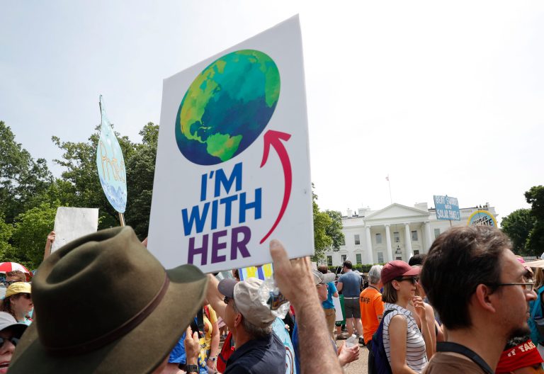 For liberals who are vocal about the right of women to abort their own growing, unborn babies, it stands to reason the same group would applaud the concept of merely avoiding having babies altogether, or at least family planning, for the environment's sake. (AP Photo/Pablo Martinez Monsivais)