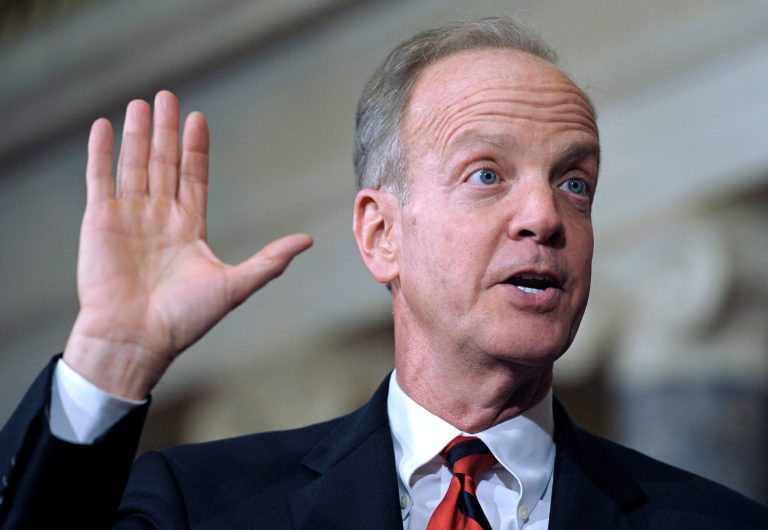 Sen. Jerry Moran, R-Kan., is the chairman of the National Republican Senatorial Committee. (AP Photo)