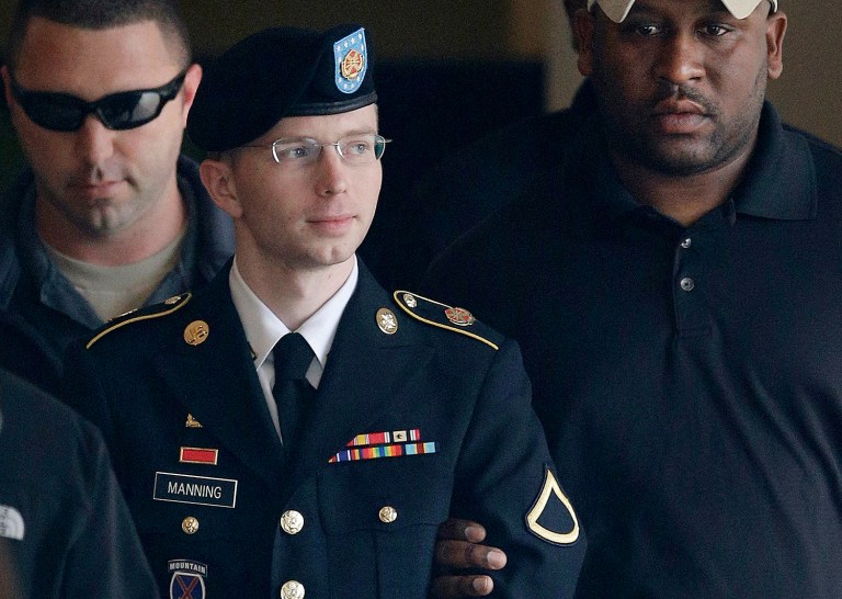 According to CNN, U.S. Army spokesman Col. Patrick Seiber said Chelsea (formerly Bradley) Manning was taken to the hospital yesterday to be monitored. He also said that decision was made after the attempted suicide. (AP Photo)