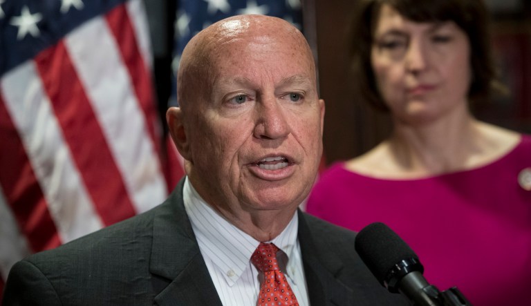 House Ways and Means Chairman Rep. Kevin Brady, R-Texas, said the tax reform plan won't include specifics on matters such as tax rates or which tax breaks they will seek to eliminate. (AP Photo/J. Scott Applewhite)