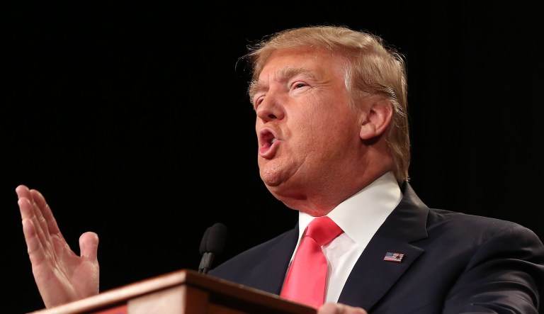 Trump spent time talking to congressional Republicans and Cabinet secretaries on Saturday, an official said. (AP Photo/Isaac Brekken)