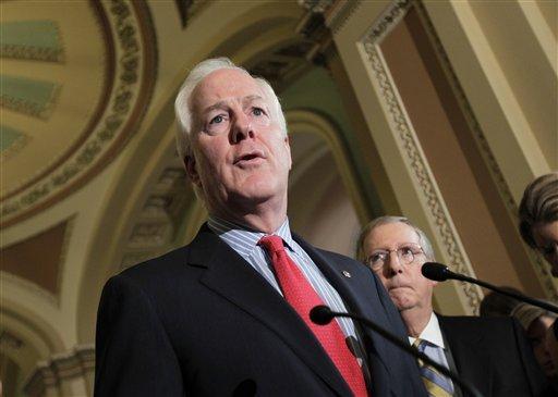 Cornyn declares victory