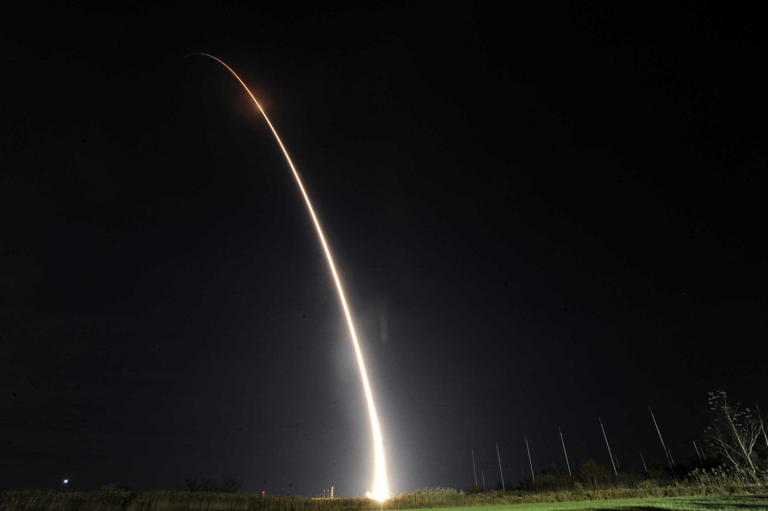Mid-Atlantic rocket launch gives East rare view