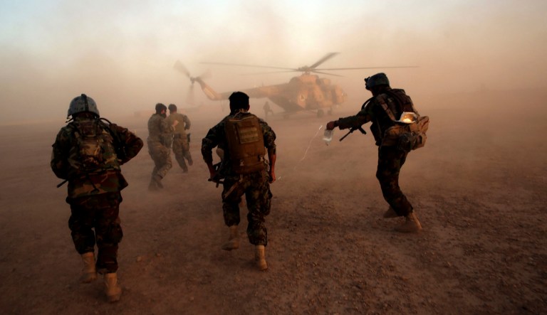 It affronts both reason and the prerogative of Congress to justify our sprawling Middle East war by reaching back to an overly broad 2001 resolution that isn't even country-specific. Not one of the members of Congress who voted for that resolution in September 2001 expected it would still be invoked to justify the continued war in Afghanistan after two separate presidents had been term-limited out of office. (AP Photo/Massoud Hossaini, File)