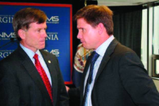Pete Snyder with Gov. Bob McDonnell.