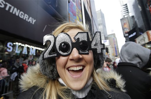 Times Square in New York City last year. AP Photo