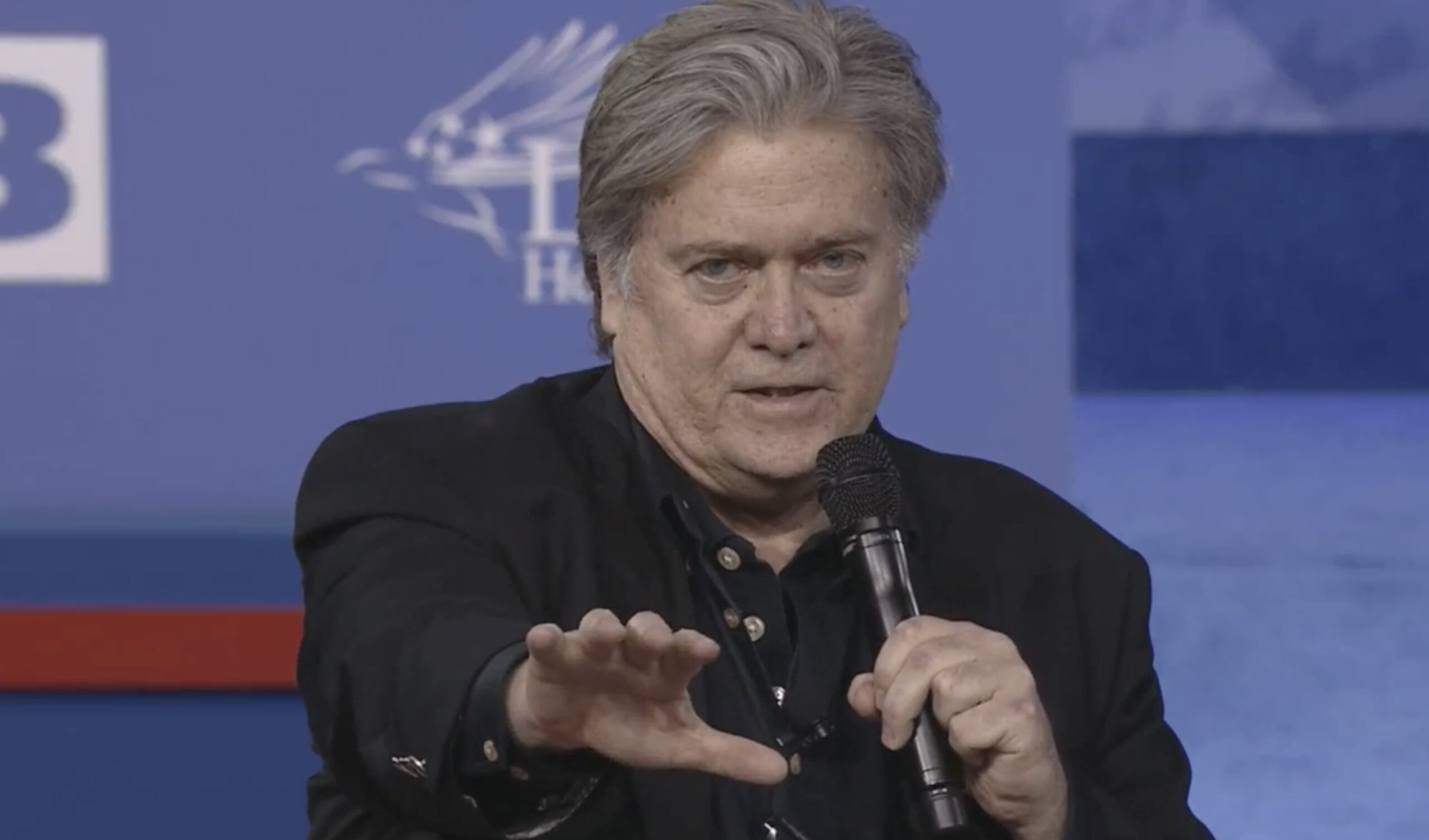 Bannon asks conservatives to ‘have our back’