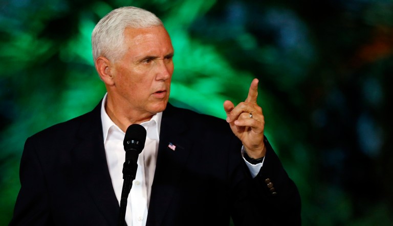 Over the weekend, Vice President Mike Pence responded to the Charlottesville, Va., violence in strong and perhaps even presidential terms. White supremacists should 