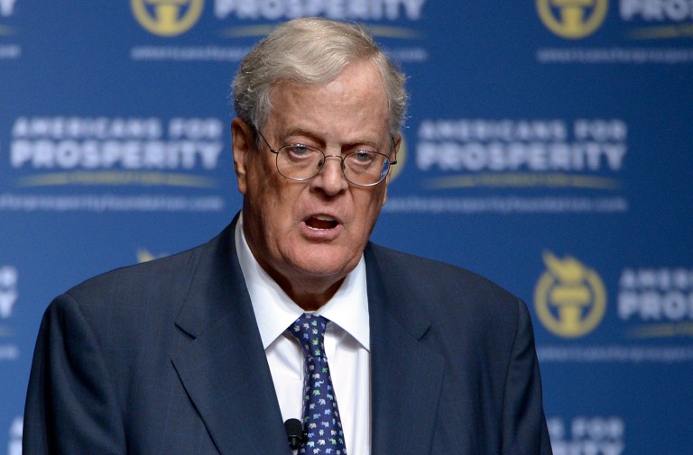 The remark from the Koch network is only the latest sign of opposition from the right side of the aisle. (AP Photo/Phelan M. Ebenhack, File)