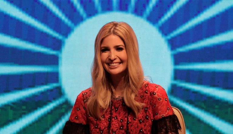 During an interview Monday, President Trump's first wife was asked who could be the first female president of the United States. 