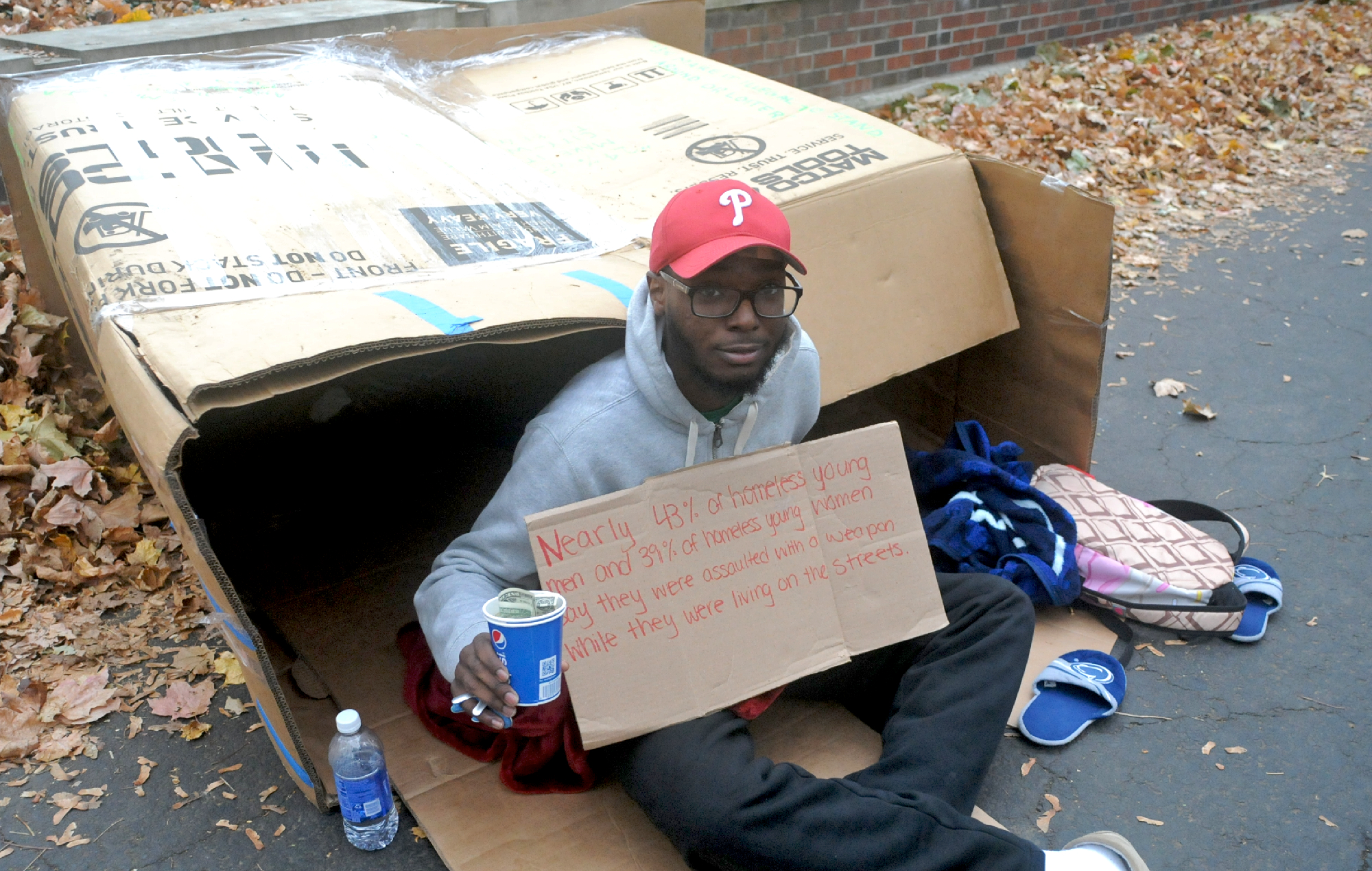 Number of homeless drops slightly from 2014 to 2015