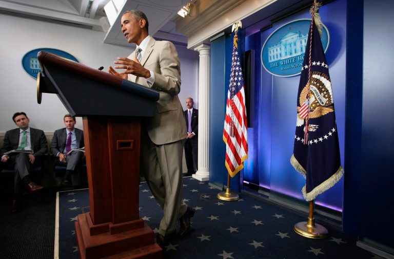 President Barack Obama rejected President George W. Bush's strategy for dealing with Islamic extremism and worked to undermine it. (Photo by Alex Wong/Getty images)