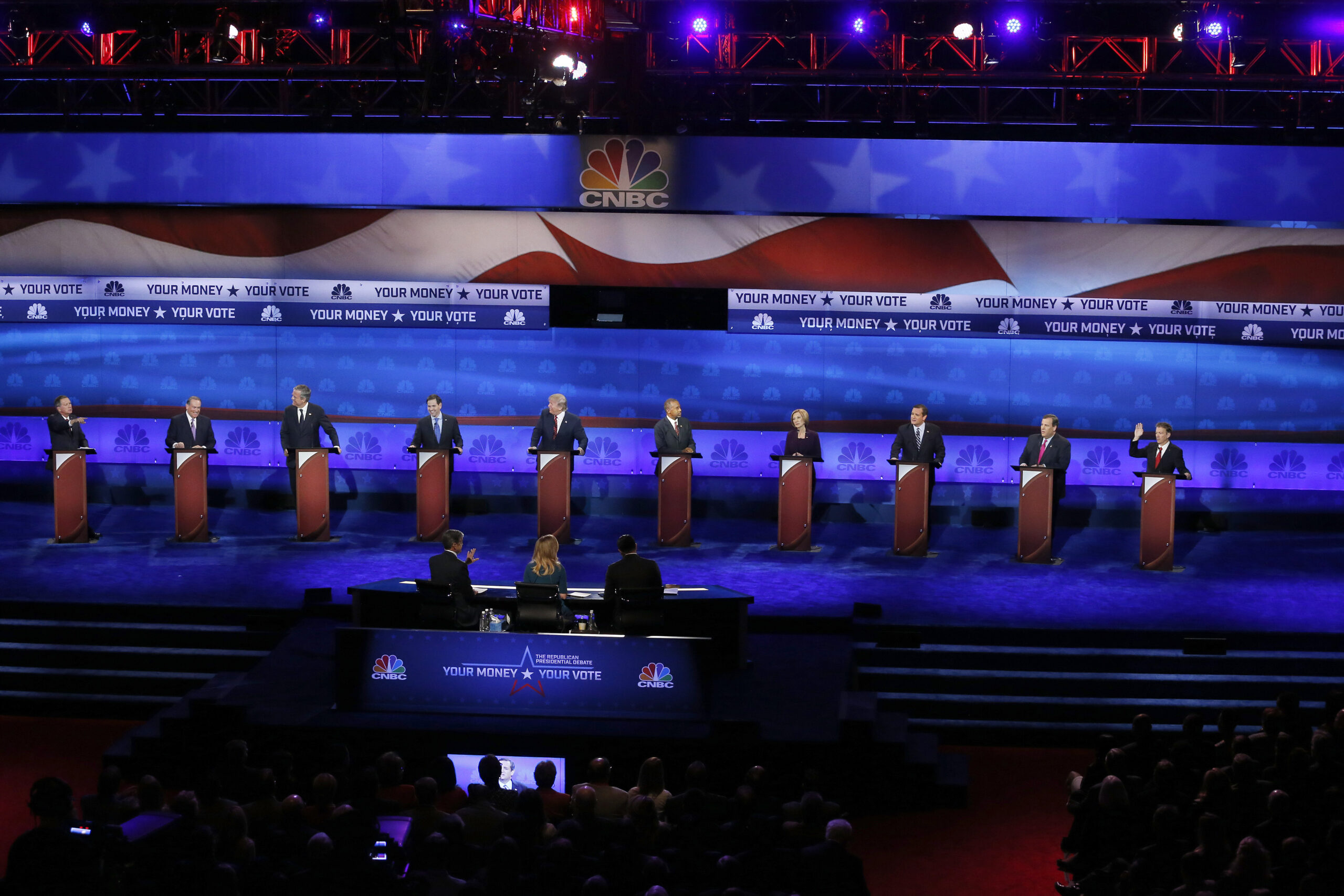 A graphical history of GOP primary debates
