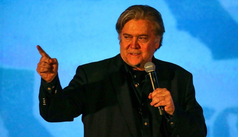 Steve Bannon, a former White House adviser to President Donald Trump, told Vanity Fair he does not like the Bush family and called former President George H.W. Bush 