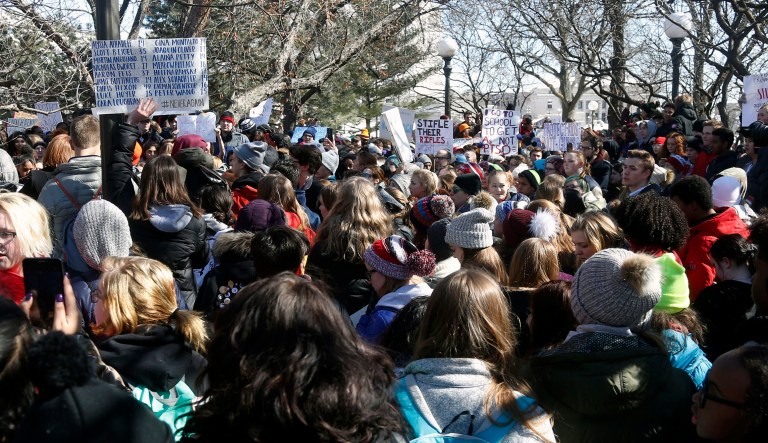 Everywhere you look, media figures are touting the inspirational leadership of student activists. The tragic Parkland, Fla., shooting has galvanized students nationwide to pressure lawmakers into enacting gun control measures. (AP Photo/Jim Mone)