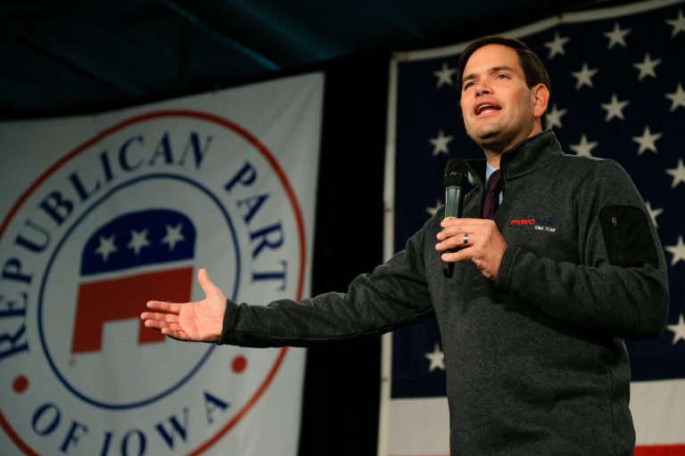 RubioÂ hit TrumpÂ for havingÂ long been a proponent of amnesty for immigrants and the DREAM Act, both of which Trump vehemently opposes now as he sits as one of the front-runners for the GOP nomination.Â (AP Photo/Nati Harnik)