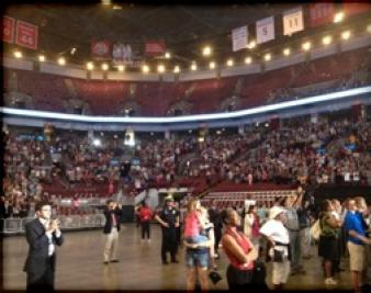 Obama Paid $93k for Half-Empty Stadium Kick-Off Event