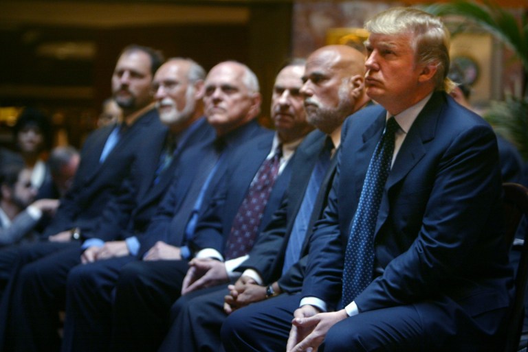 Clinton swiftly blasted Trump for having an economic team of 