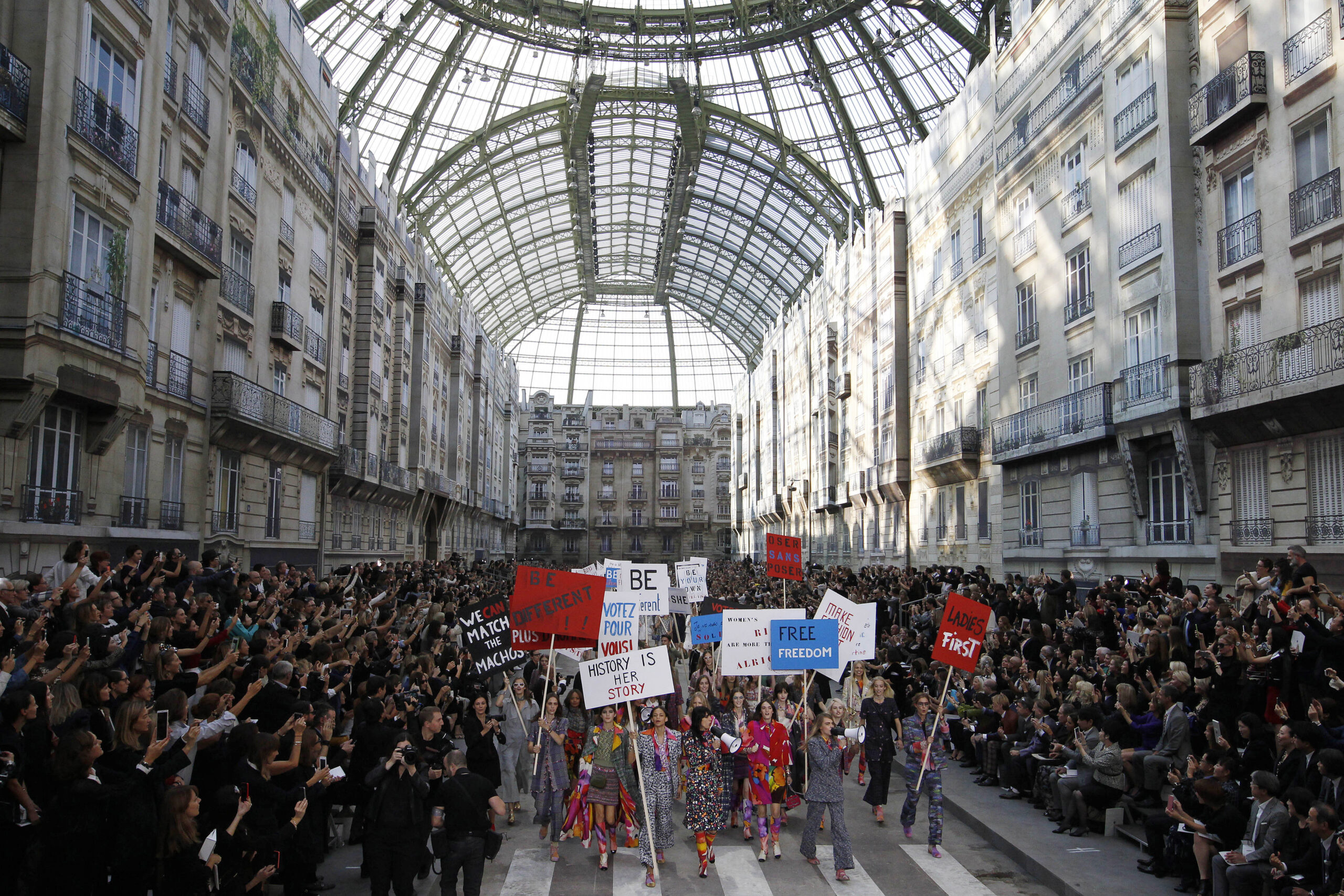 Luhrmann, Gisele hit Chanel’s Parisian boulevard
