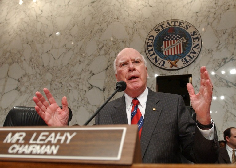 Senate Judiciary Committee Chairman Sen. Patrick Leahy, D-Vt., said that National Security Agency officials have âgotten too carried away with what is technologically possibleâ with respect to security. (AP/Dennis Cook)