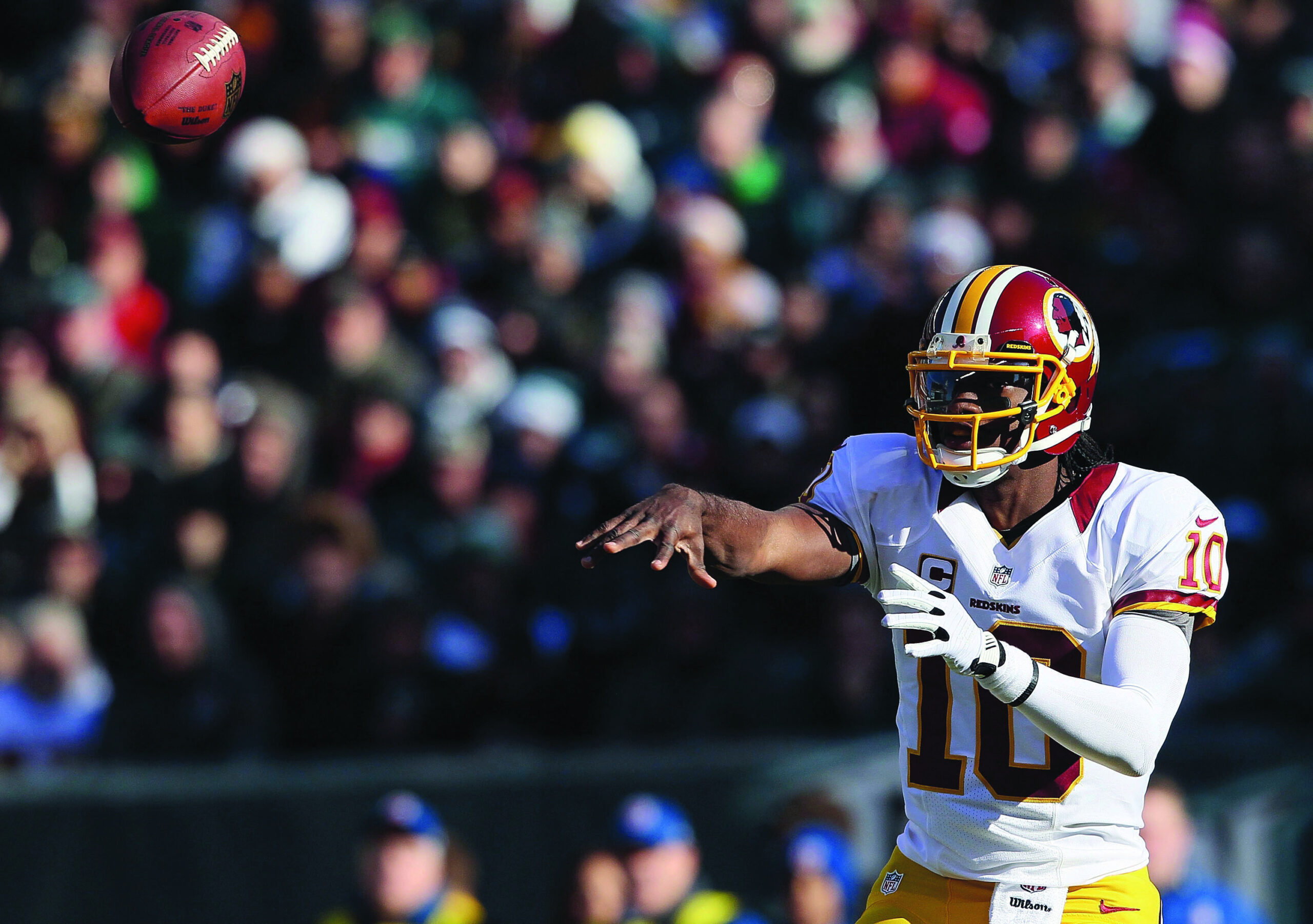 Redskins’ RG3 not making any rookie moves