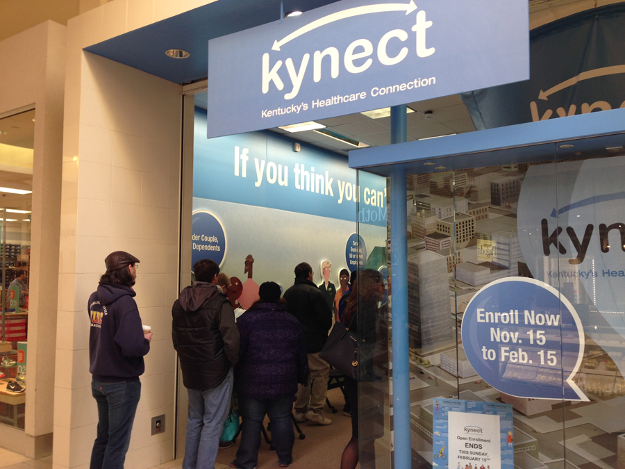 Kentucky worker uninsurance rate plunges