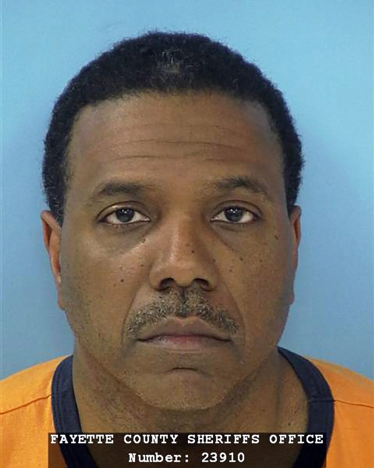   This Friday, June 8, 2012 photo provided by the Fayette County Sheriff's Office shows megachurch pastor Creflo Dollar. Dollar has been arrested after authorities say he slightly hurt his 15-year-old daughter in a fight at his metro Atlanta home. Fayette County Sheriff's Office investigator Brent Rowan says deputies responded to a call of domestic violence at the home around 1 a.m. Friday. Rowan says the 50-year-old pastor and his daughter were arguing over whether she could go to a party when Dollar 