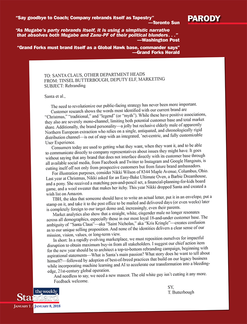Rebranding Santa