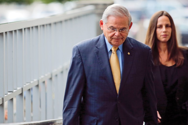 Menendez in the Dock