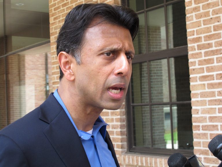 Gov. Bobby Jindal believes the last-minute passage of a pension hike for his state police superintendent, Col. Mike Edmonson, was improperly handled and should be repealed, the governor's office said Tuesday. (AP Photo/Melinda Deslatte)