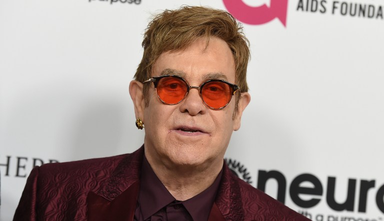 Sir Elton John has refused to discuss President Trump calling North Korean leader Kim Jong Un 