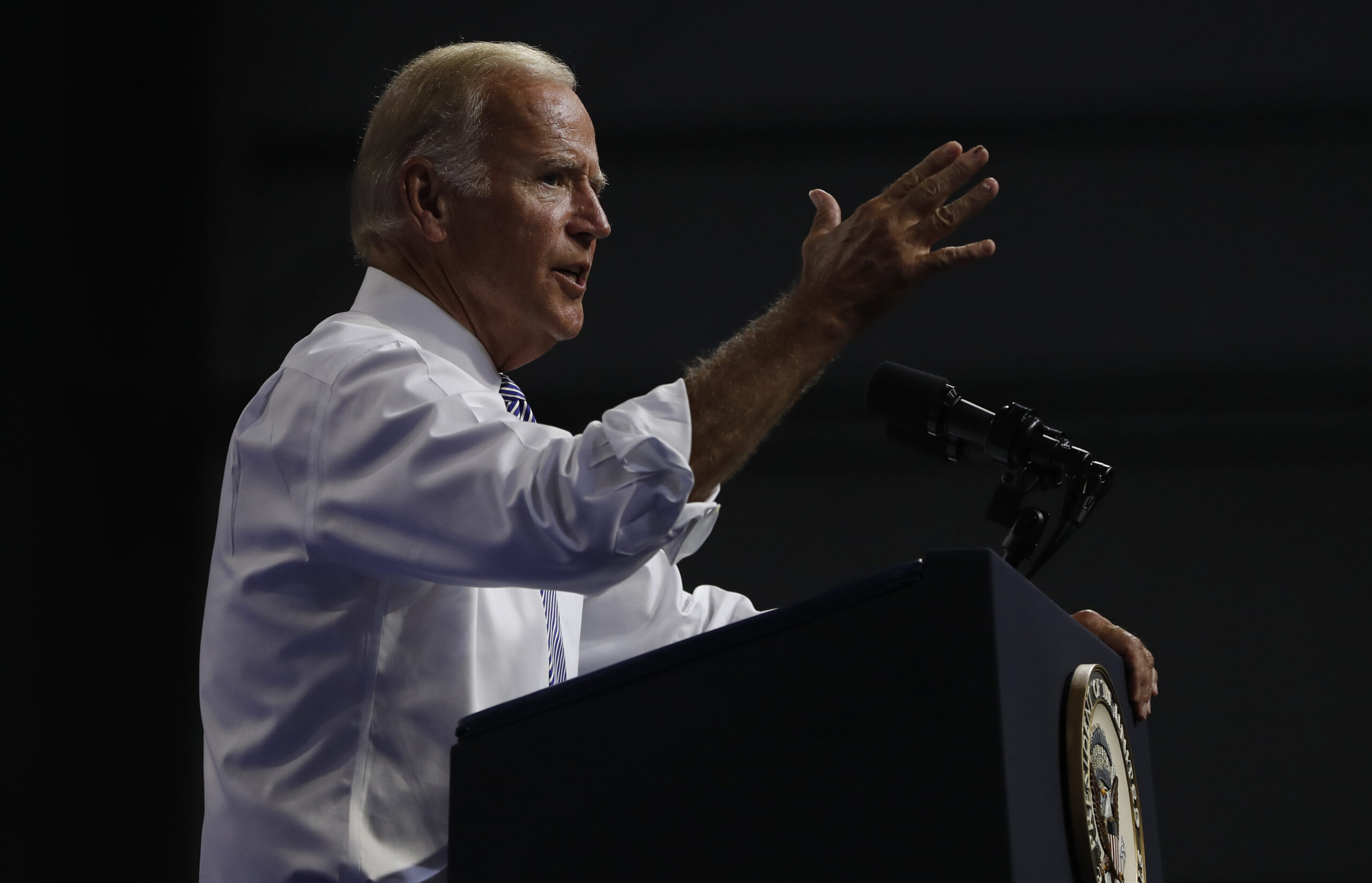 Biden calls Trump ‘irresponsible’