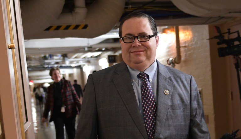 Rep. Blake Farenthold's former communications director told the Ethics committee that she was asked, and at one point yelled at, to assist with campaign-related projects. (AP Photo/Susan Walsh)