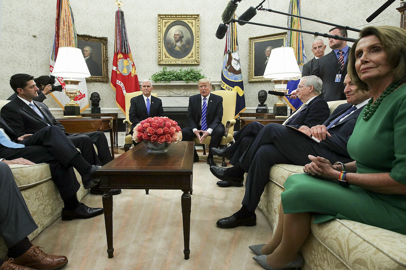 Trump Sides With Democrats on Debt Ceiling and Government Funding