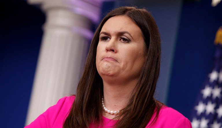 Her clarification came after skepticism was growing about whether those phone calls ever took place. (AP Photo/Evan Vucci)