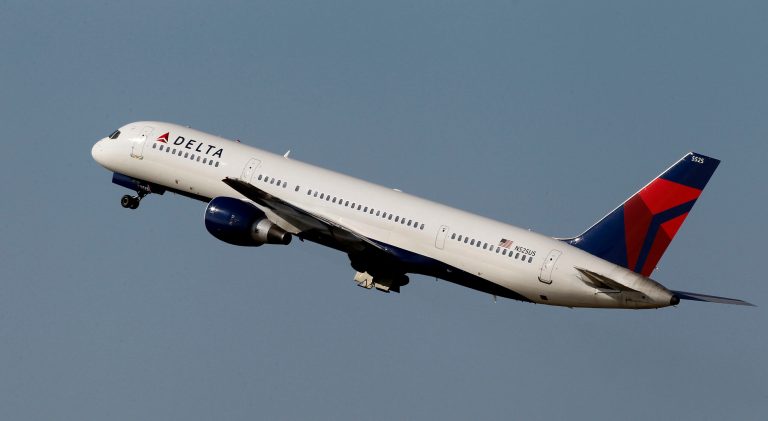 A Delta Airlines Boeing 757 takes off Thursday, Jan. 20, 2011 in Tampa, Fla. (AP Photo/Chris O'Meara)