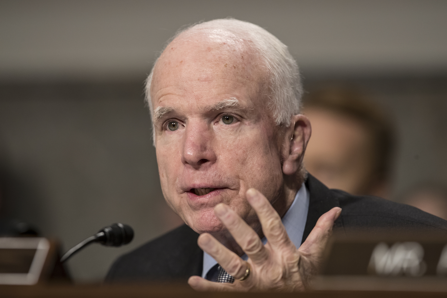 McCain votes for Trump’s OMB pick despite complaints on military cuts