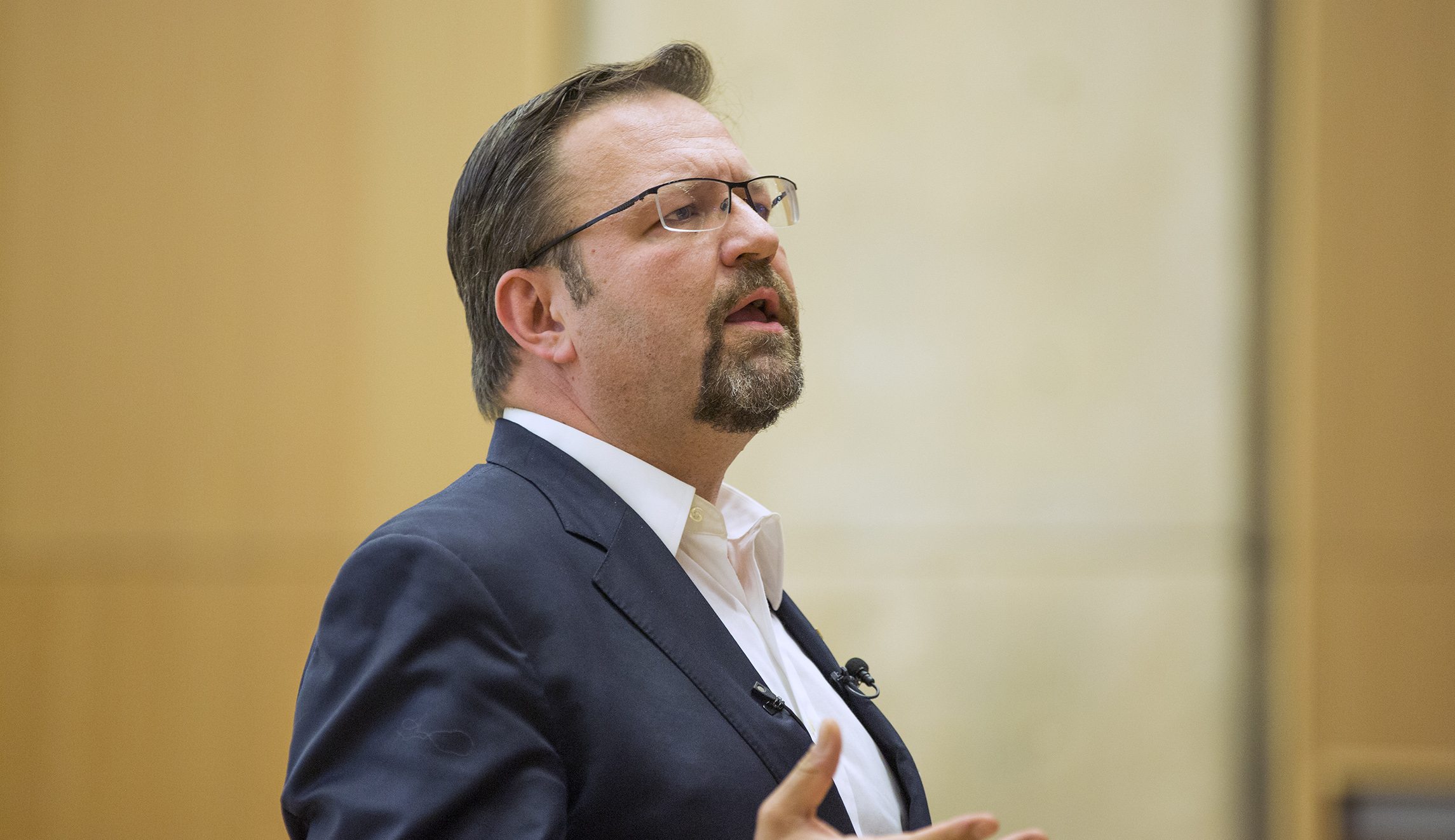 Sebastian Gorka is working at the Heritage Foundation as a lecturer and consultant