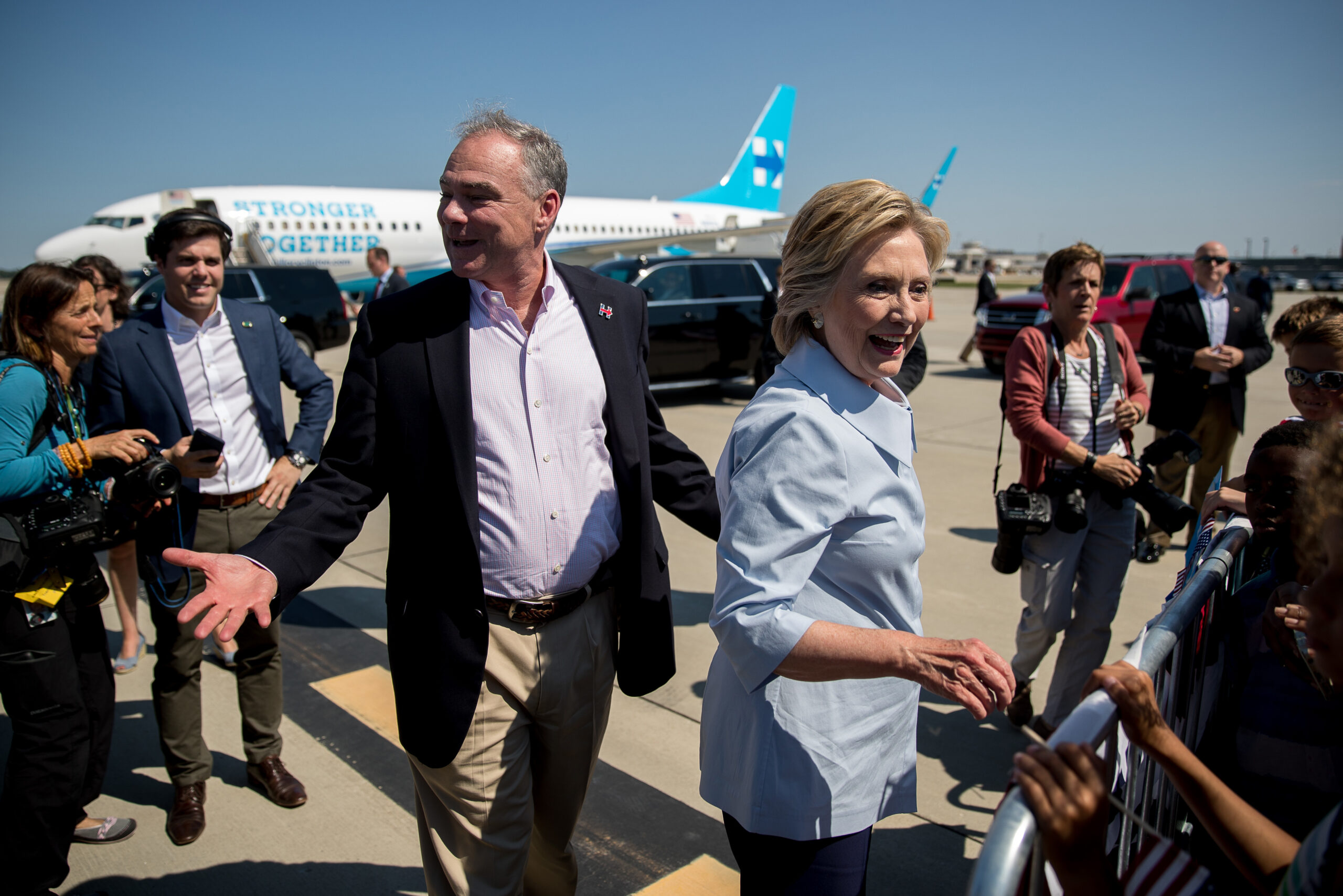 Hillary Clinton and Tim Kaine wrote a book, and almost no one wants to read it