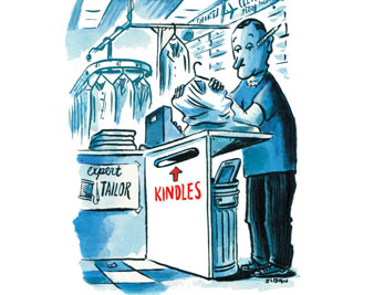 Kindle at the Cleaners
