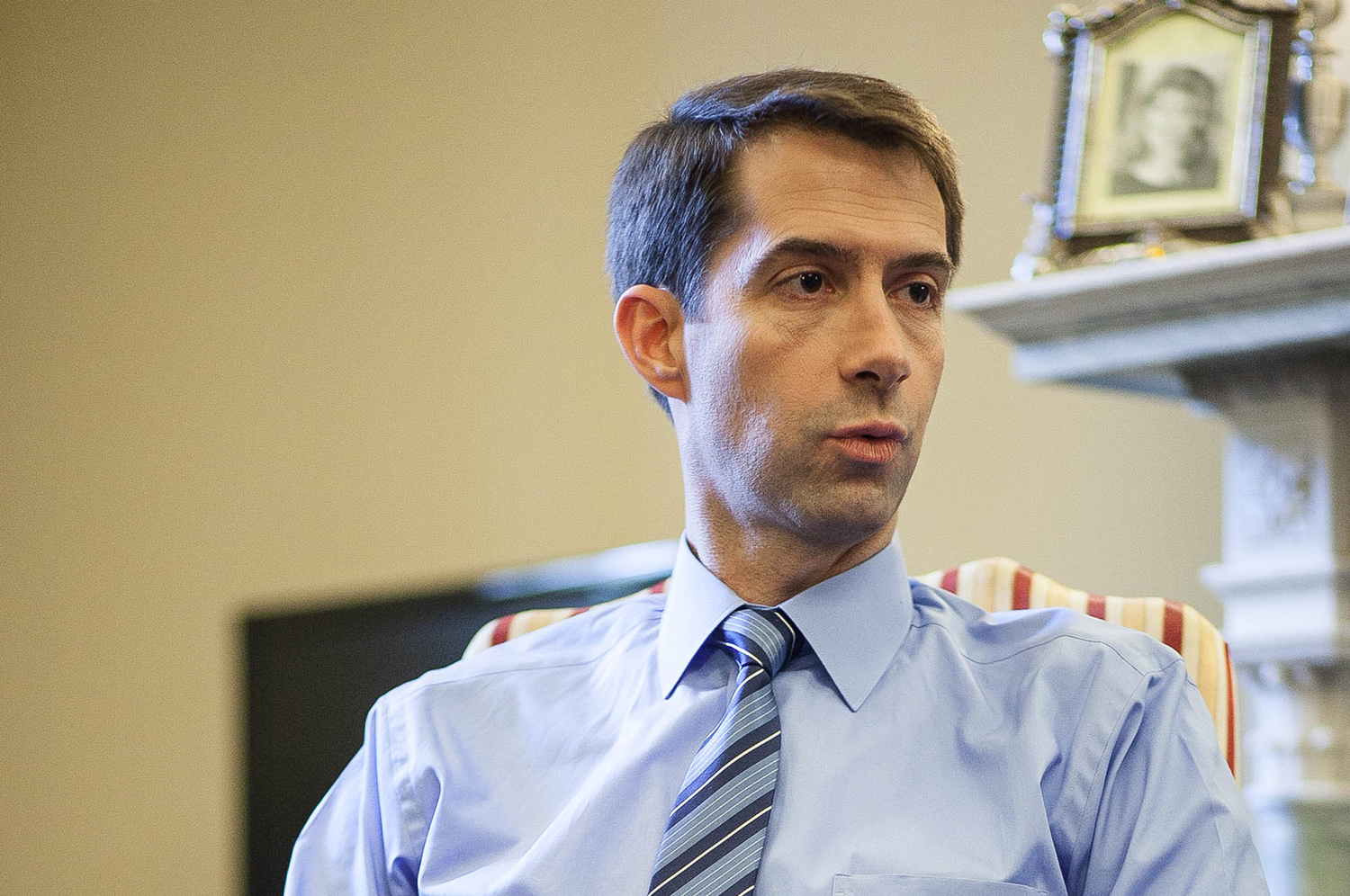 Cotton urges Pentagon to ditch troop caps in Syria