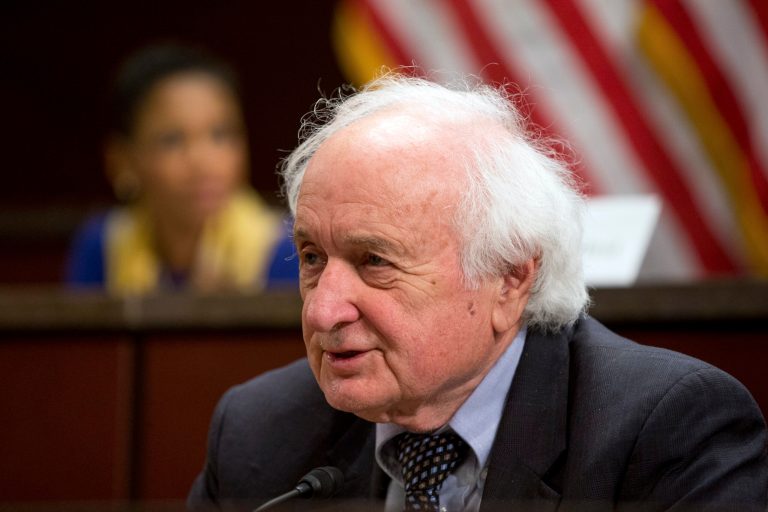 Rep. Sander Levin says he will leave his post as the top Democrat on the Ways and Means Committee. (AP Photo/Andrew Harnik)