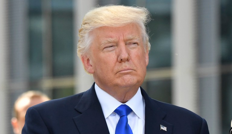 President Trump on Friday urged Muslims to help fight terrorism around the world as he wished them a 