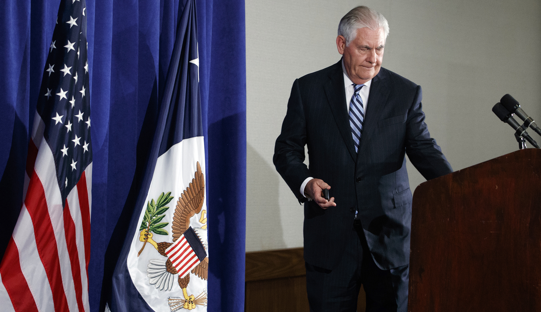 Trump must listen to Rex Tillerson or fire him