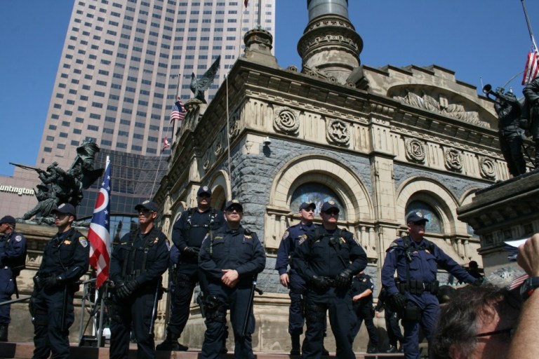 The Strange Quiet of the GOP Convention Protests
