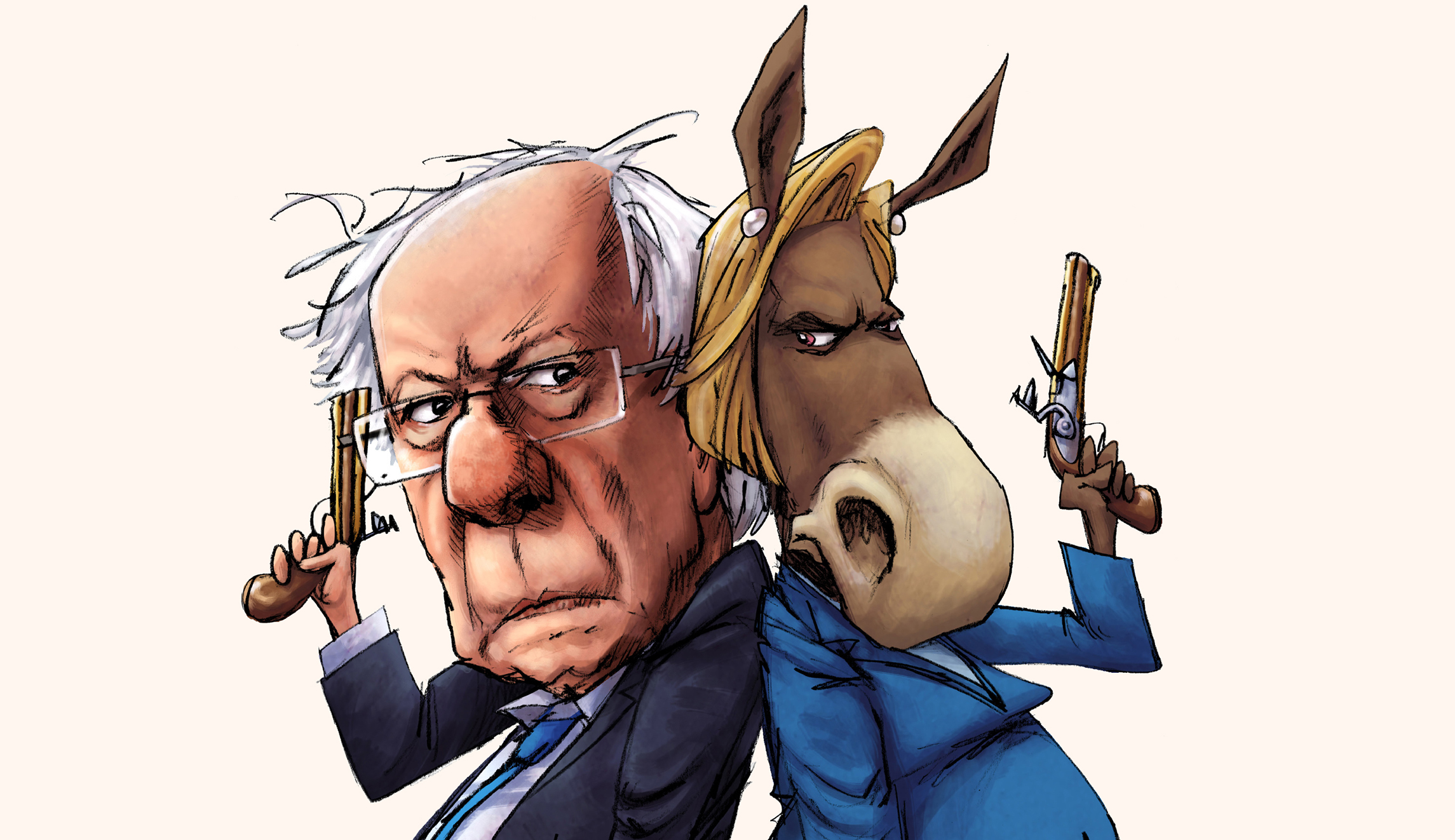 Democrats plunge into civil war