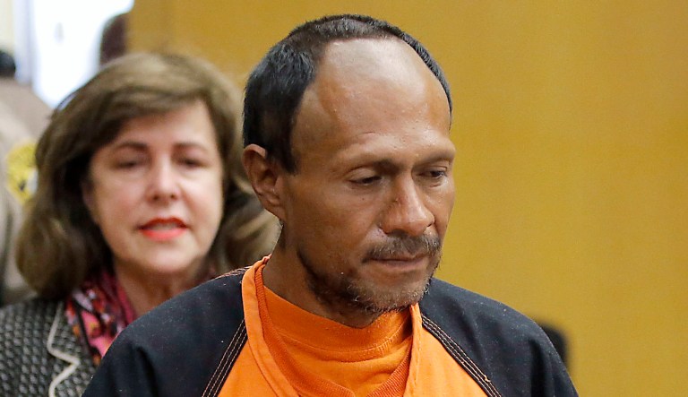 Jose Ines Garcia Zarate will be removed from the country by U.S. immigration officials in accordance with a 2015 arrest warrant. (Michael Macor/San Francisco Chronicle via AP, Pool, File)
