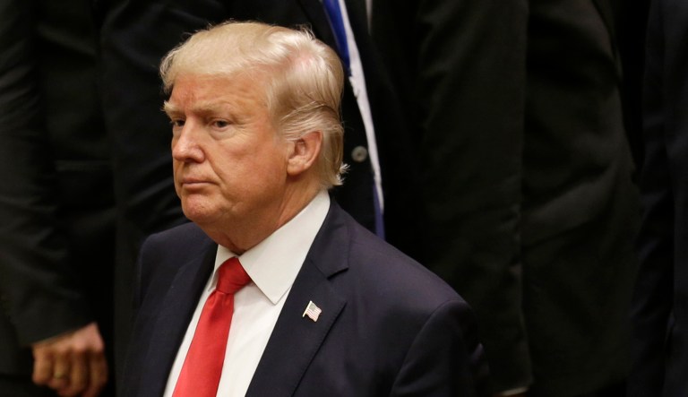 Although the Federal Election Commission permits candidates and elected officials to use campaign funds for legal bills, Trump would be the first president in modern campaign finance to use the campaign funds to cover such an investigation. (AP Photo/Seth Wenig)