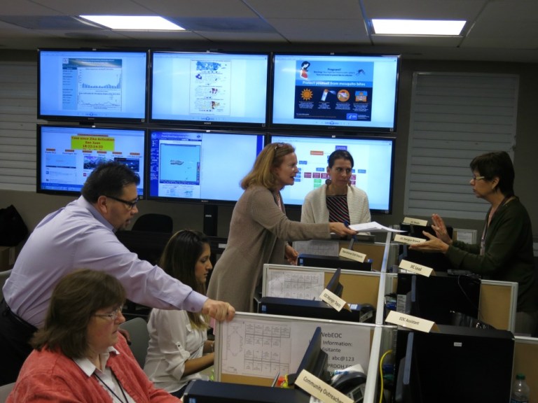 The virus has hit Puerto Rico hard, with the federal government reporting 474 cases. Unlike the continental U.S., the virus is spreading via mosquito bites there. (AP Photo)