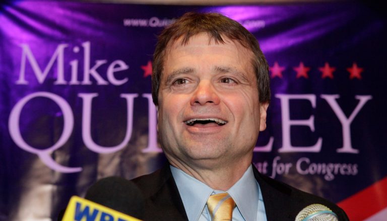 In reality, the data he cites cover the past 39 years, not 5 years. (AP Photo/Charles Rex Arbogast)